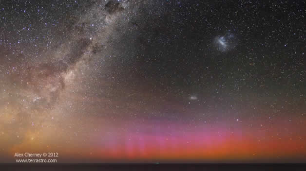 Red Aurora Australis