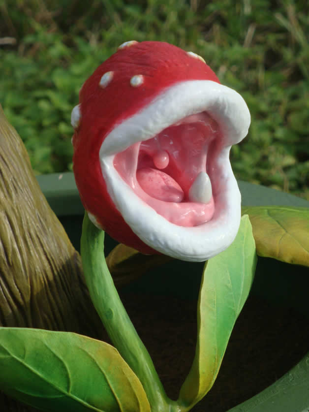Comment créer une vraie plante Piranha du monde de Mario 4