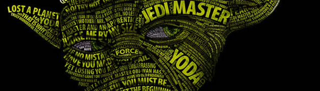 Posters Starwars en Typographie 4