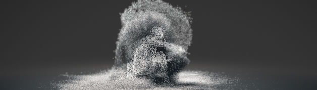Unnamed Soundsculpture - particules 3D "sableuse" 1