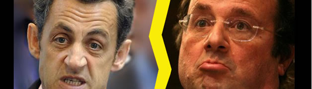 25 illustrations humoristiques sur Hollande vs Sarkozy