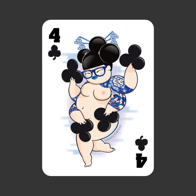 52 Aces - Jeu de cartes avec 52 illustrateurs 4