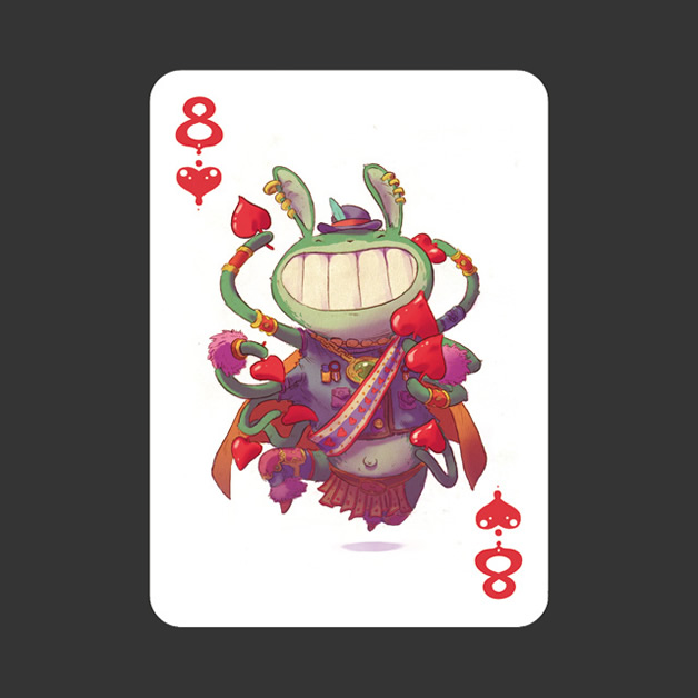 52 Aces - Jeu de cartes avec 52 illustrateurs 11