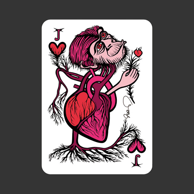 52 Aces - Jeu de cartes avec 52 illustrateurs 12