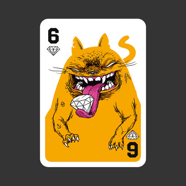 52 Aces - Jeu de cartes avec 52 illustrateurs 15