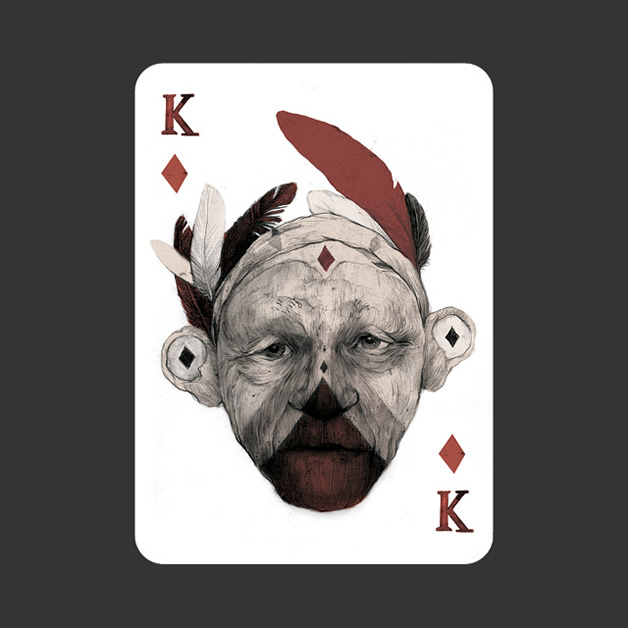 52 Aces - Jeu de cartes avec 52 illustrateurs 20