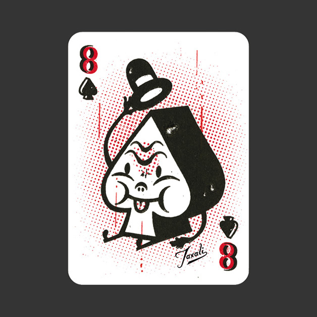 52 Aces - Jeu de cartes avec 52 illustrateurs 29