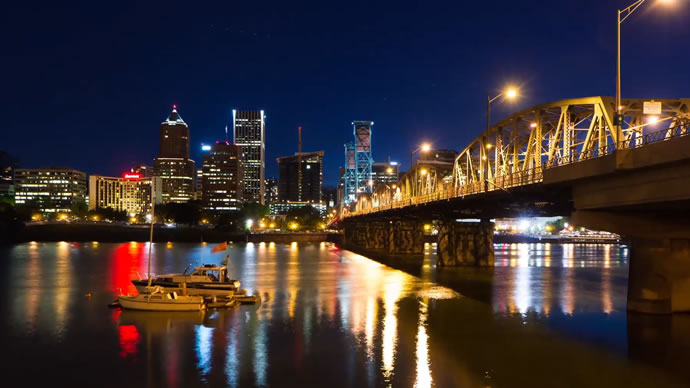 Intempéries de Printemps à Portland – Time-Lapse