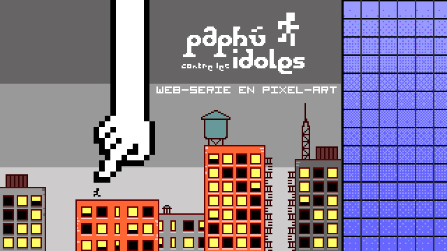 Paphù - web-série en pixel-art et 1er épisode 2