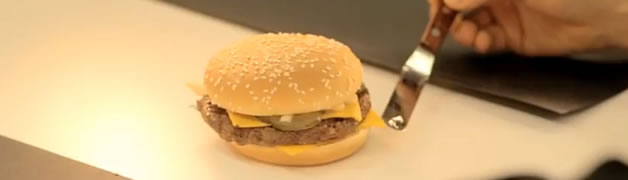 Making-of d'une séance de shooting de hamburger McDO 1