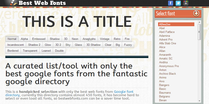 Typographie : Best-of des Google Fonts