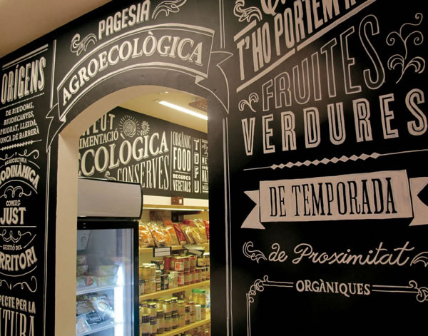 Typographie  Devanture de magasin Rétro (8)