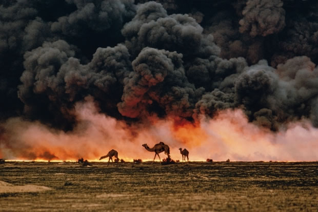 22 Champs de pétrole (Koweit, 1991)