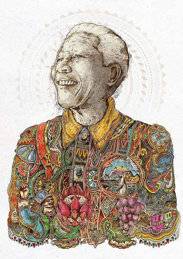 FanArt Tribute Mandela (4)