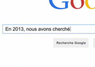 L’année 2013 racontée par Google