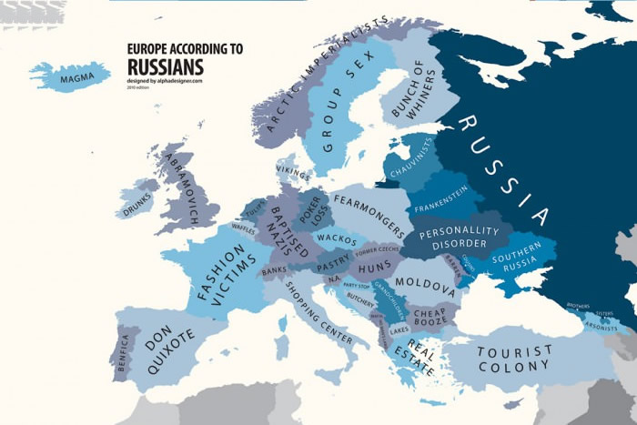 europe via russie