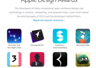 Les gagnants du Apple Design Awards