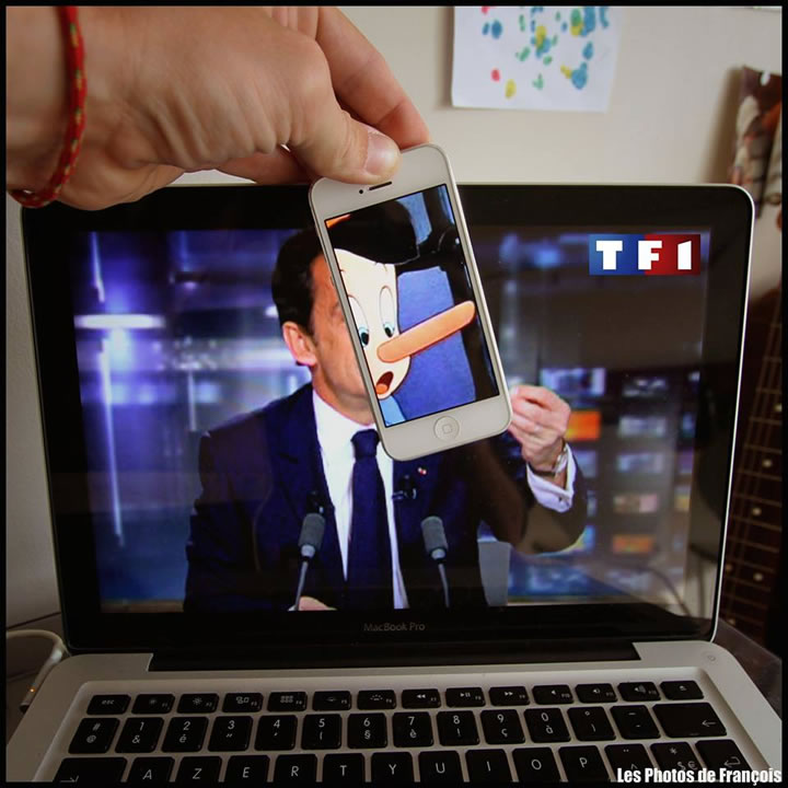 Les mises en scènes Streetart VS Iphone de François Dourlen