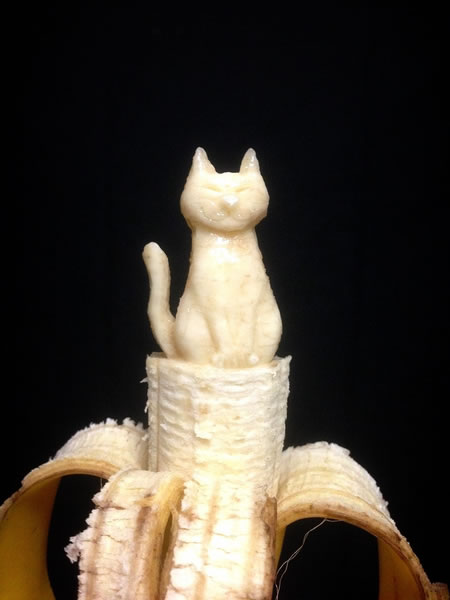 #BananaChallenge : Sculptures sur Bananes #2
