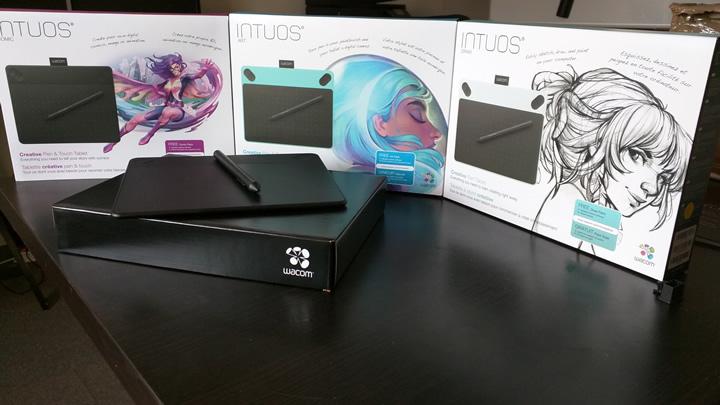 tablettes graphiques Intuos Wacom 1