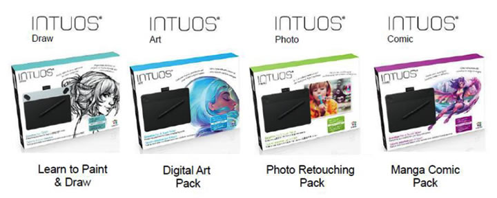 tablettes graphiques Intuos Wacom