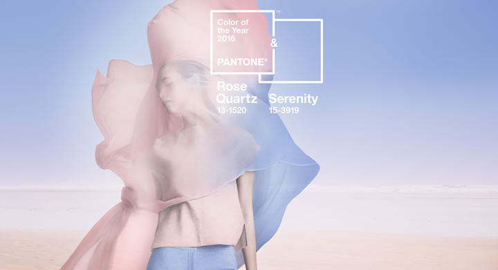 Serenity et Rose Quartz – La couleur #Pantone 2016