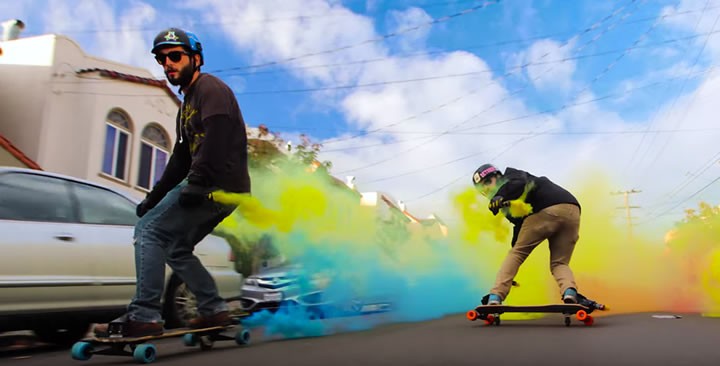 Freeboard, des fumigènes et une belle balade à San Francisco 4k 1