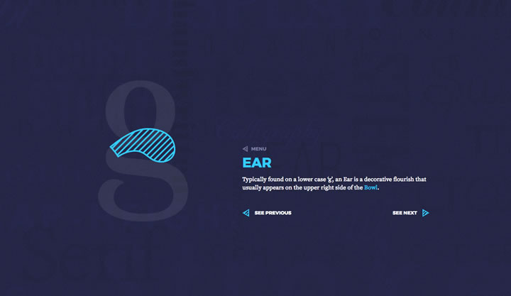 ear-typography