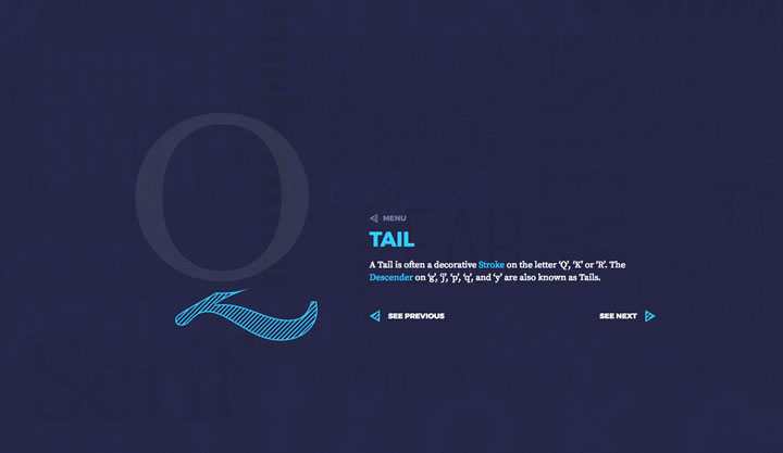 tail-typography
