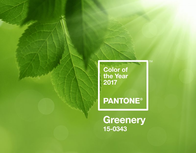 Greenery – La couleur Pantone 2017