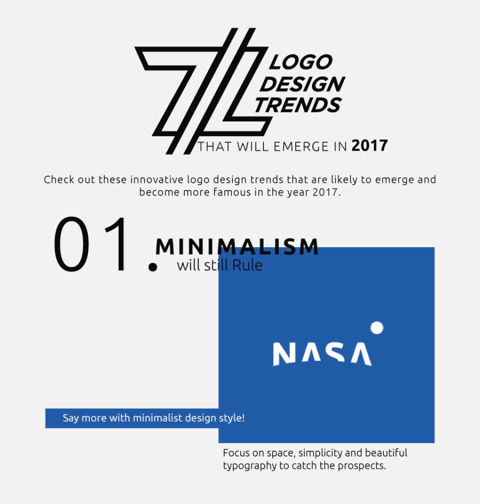 [Dossier] 7 types de logos pour des tendances graphiques 2017 2