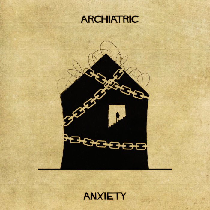 Illustrations : Maladies mentales expliquées grâce à l'architecture 1