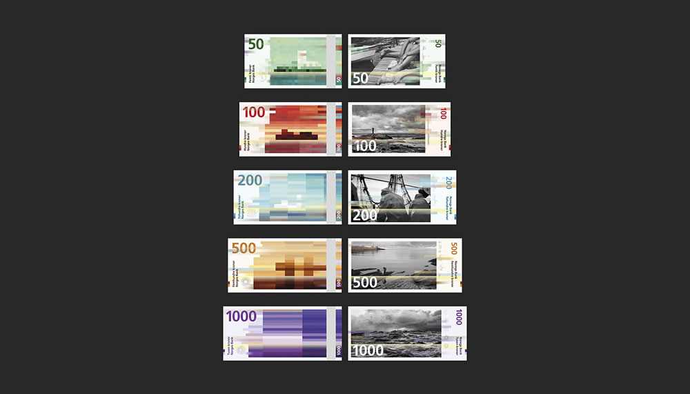 Billets de banques de Norvège 2017