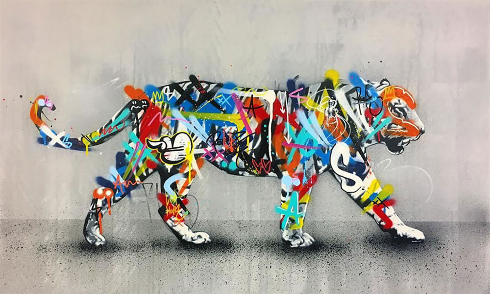 Mashup entre l'Art et StreetArt (Graffiti) - Le combo gagnant de créativité par Martin Whatson 31