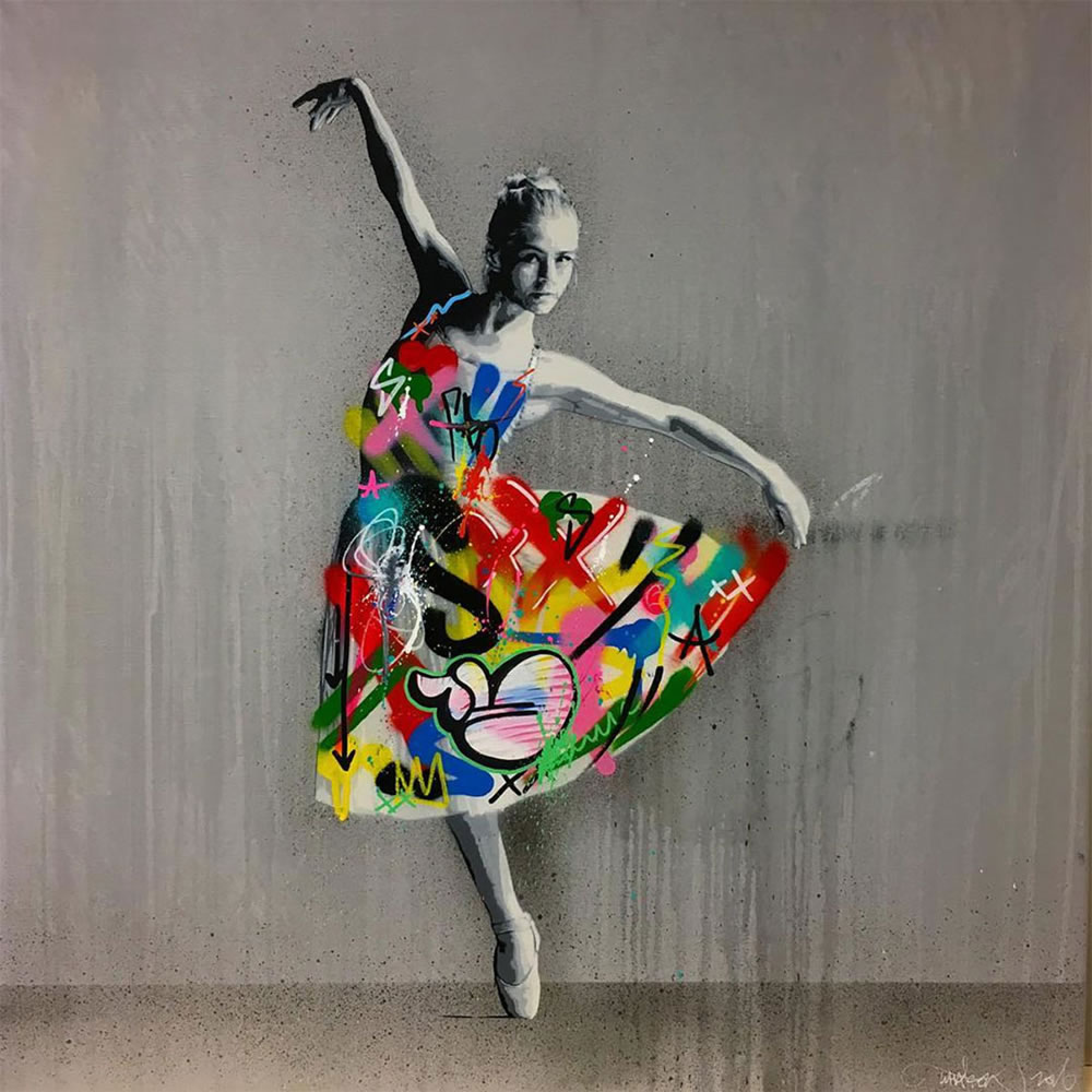 Mashup entre l'Art et StreetArt (Graffiti) - Le combo gagnant de créativité par Martin Whatson 14