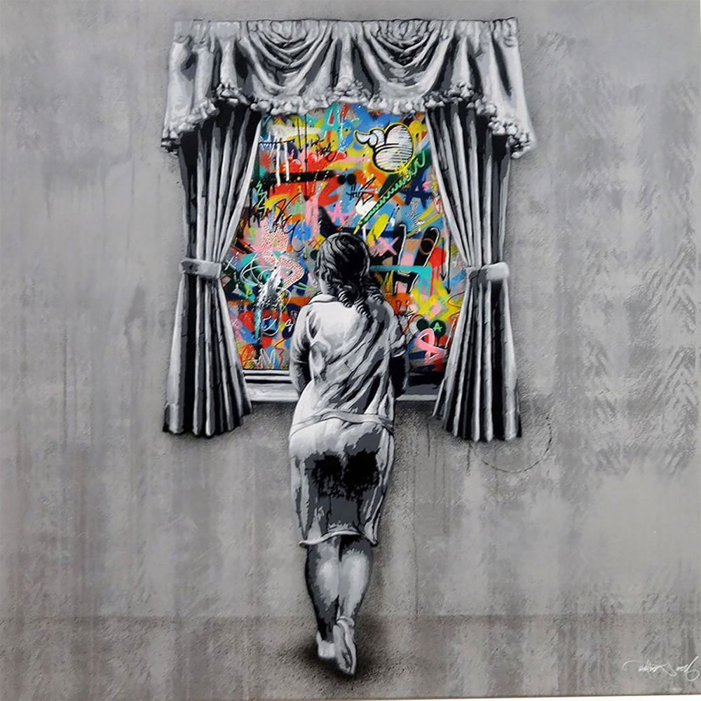 Mashup entre l'Art et StreetArt (Graffiti) - Le combo gagnant de créativité par Martin Whatson 10