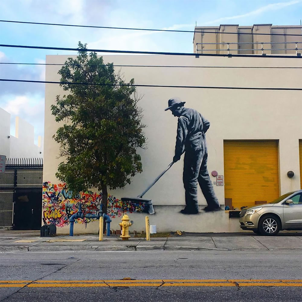 Mashup entre l'Art et StreetArt (Graffiti) - Le combo gagnant de créativité par Martin Whatson 25