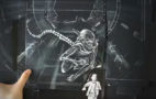 Animation Flipbook Alien Covenant - Quand le monstre prend vie