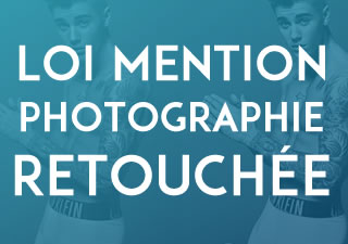 LOI : Mention « photographie retouchée » sur les photographies à usage commercial