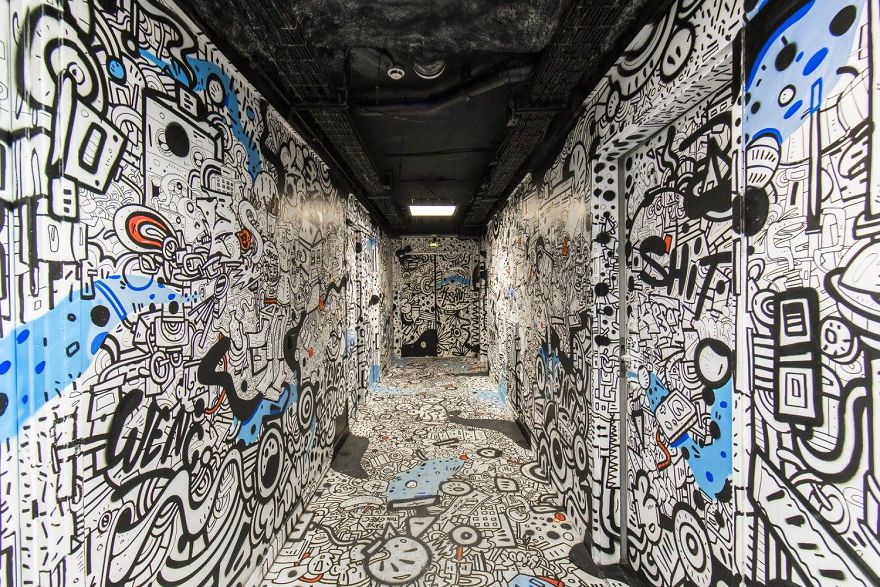 StreetArt : Une CitéU de Paris rénovée par 100 artistes et le résultat est sublime 4