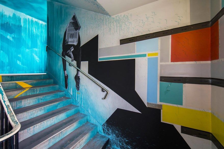 StreetArt : Une CitéU de Paris rénovée par 100 artistes et le résultat est sublime 9