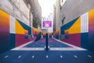 Street-art : Un terrain de Basket magnifique à Paris
