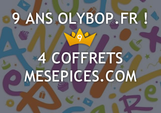 [Concours 9 ans Olybop] Gagnez des coffrets d'épices avec Mesepices.com [Terminé] 2