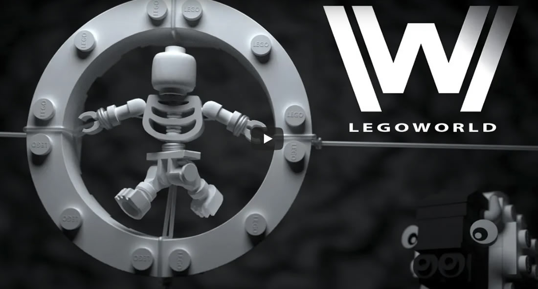 Ce Générique de la série WESTWORLD en LEGO est magnifique
