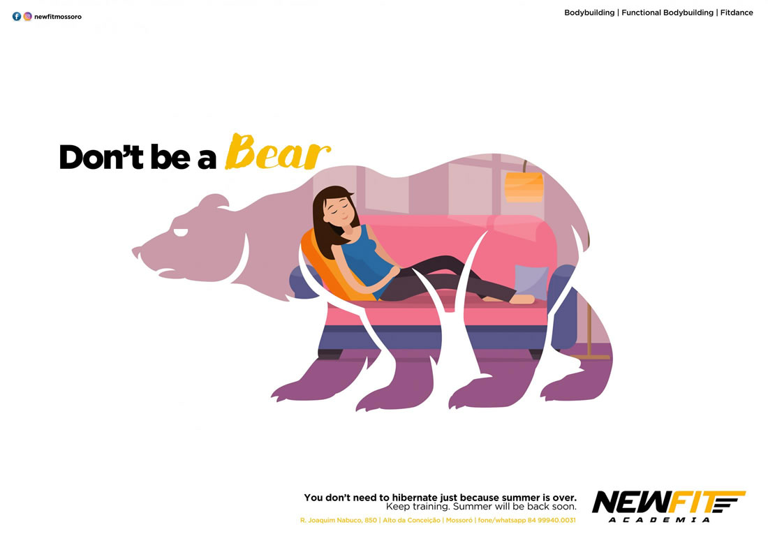 Inspiration – 130 Affiches Publicitaires Graphiques de Juillet et Août 2018 63