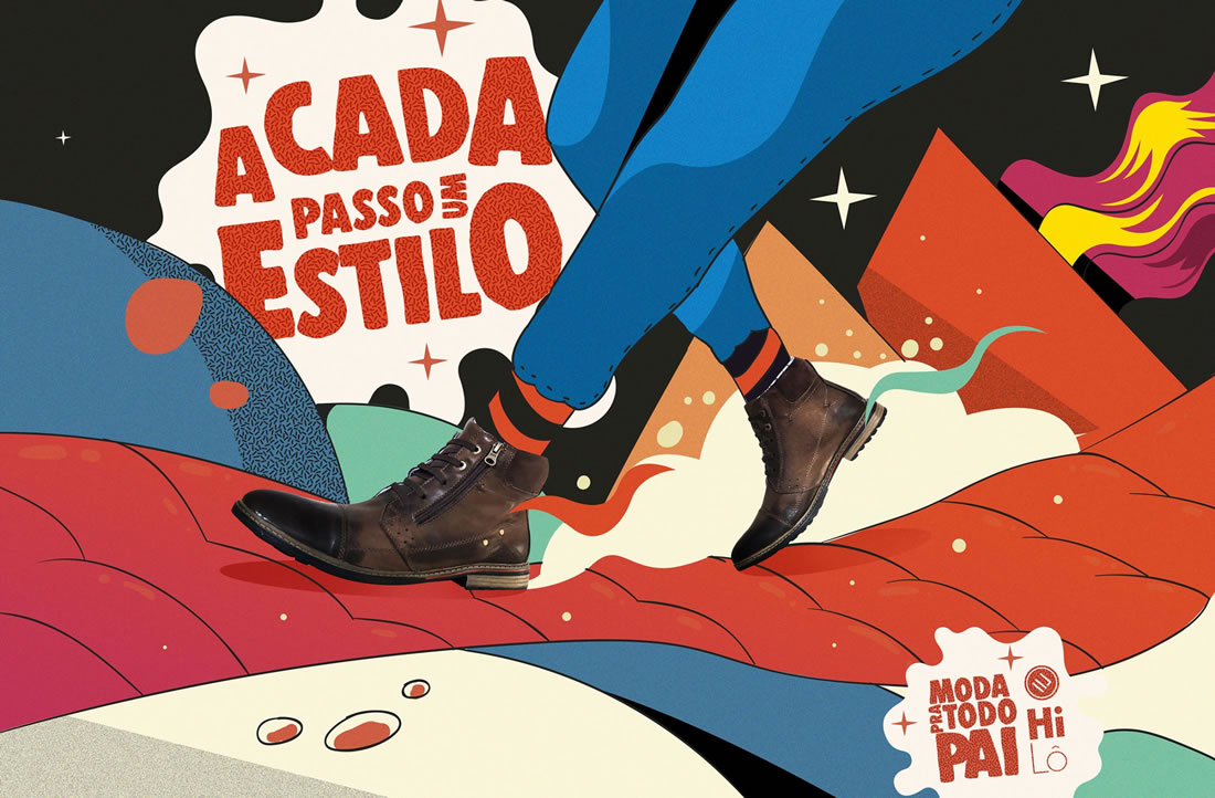 Inspiration – 130 Affiches Publicitaires Graphiques de Juillet et Août 2018 26