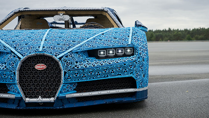 LEGO à construit une Bugatti Chiron avec 1 Million de pièces