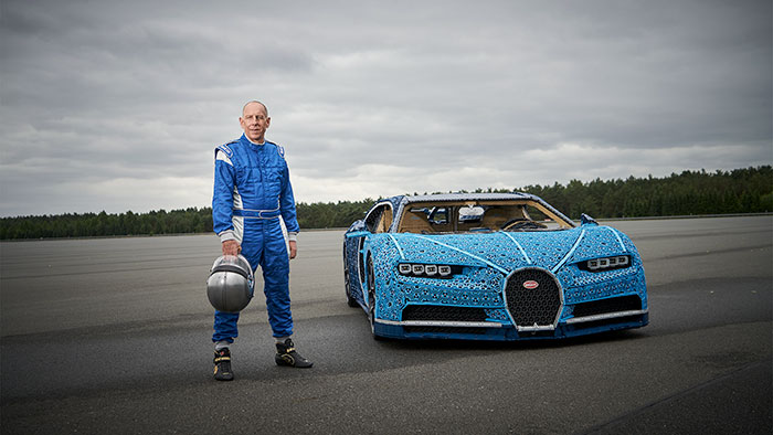 LEGO à construit une Bugatti Chiron avec 1 Million de pièces 8