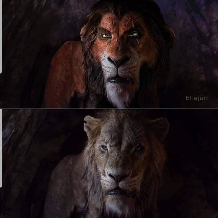Et si le roi lion avait eu des émotions dans leurs personnages ? 6