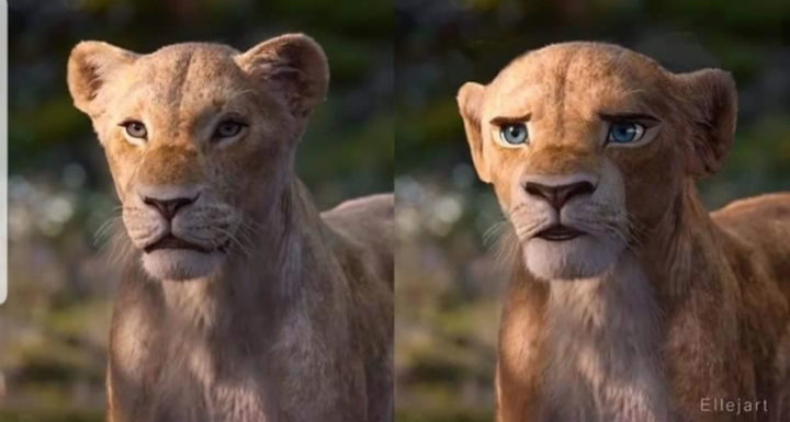 Et si le roi lion avait eu des émotions dans leurs personnages ? 8